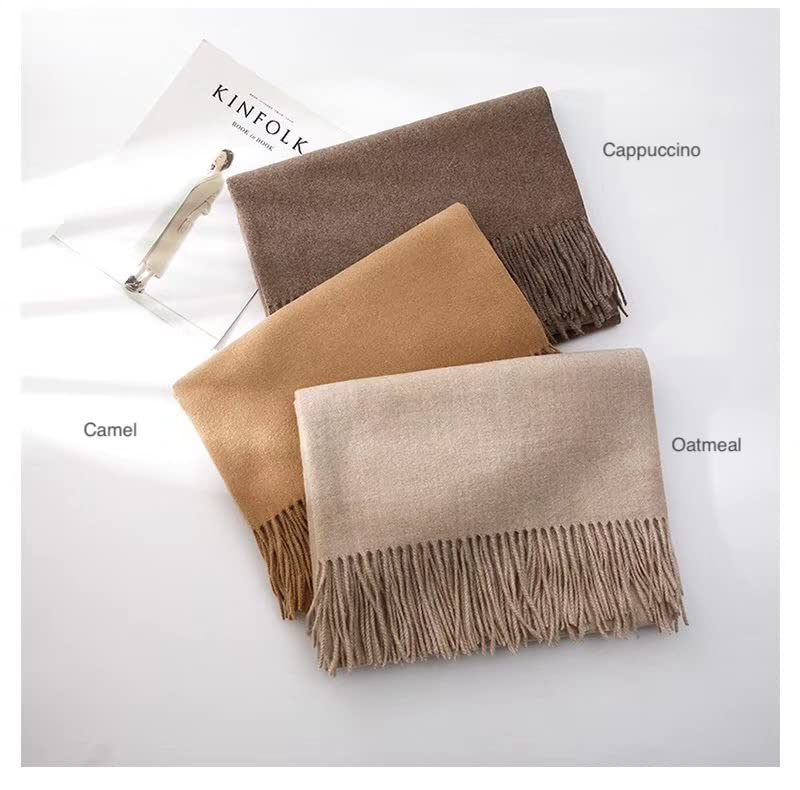The Winter Blanket Scarf – Solid Colors