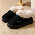 Wool-Lined Platform Snow Boots