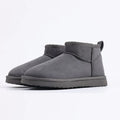 Women's Plush Snow Boots - Anti-Slip Faux Suede Ankle Boots