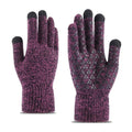Knitted Winter Warm Touchscreen Gloves Made Of Wool VEV40878